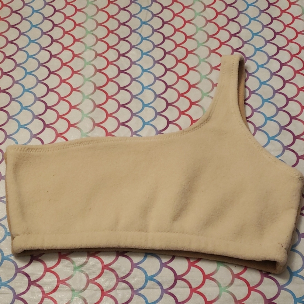 Hand-made cropped shirt